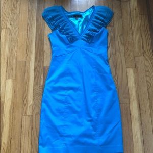 Ted Baker ruffle shoulder dress